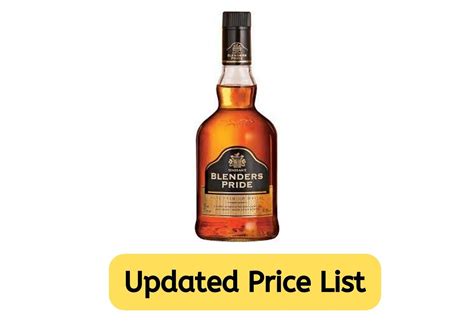 blenders pride price list.